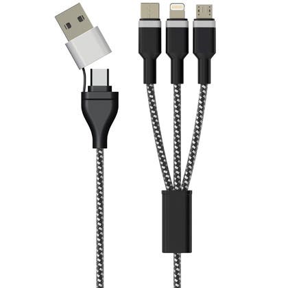 USB-kabel 6-in-1 Sinox