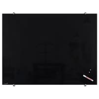 Glastavla 900 x 1200 mm svart