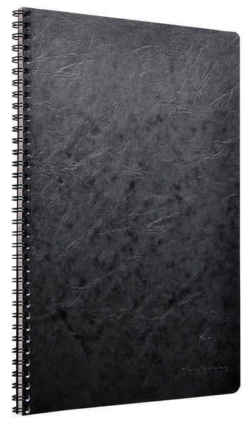 Kollegieblock AgeBag A4 linjerat svart