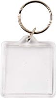 Nyckelring kvadrat 25/fp
