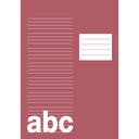 Skrivhäfte A5 linjerat 5+5+5+7mm