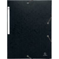 Snoddmapp A4 600g 3-klaff svart