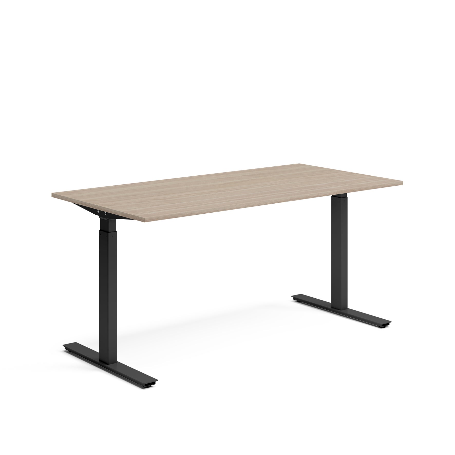 Höj- och sänkbart skrivbord Ergofunk Smart 1600x800 mm Svart underrede