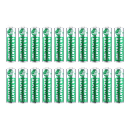 Batteri Deltaco Ultimate Alkaline AA LR6 20 st/fp