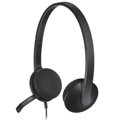 Headset H340 USB svart