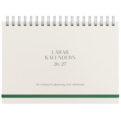 Lärarkalendern Reflektion 2026/2027