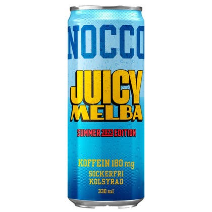 Energidryck Nocco Juicy Melba 33 cl