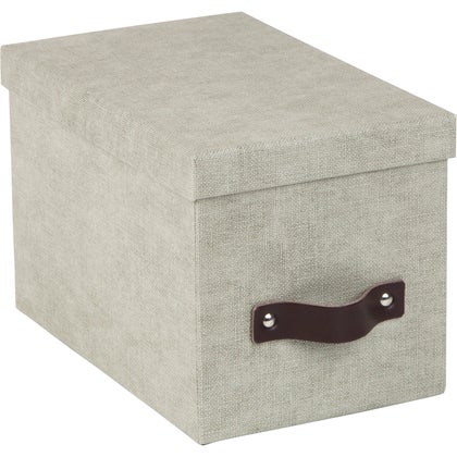 Förvaringsbox Kristina canvas linen