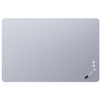 Glastavla matt rundade hörn 100x150 cm Chilly Lake