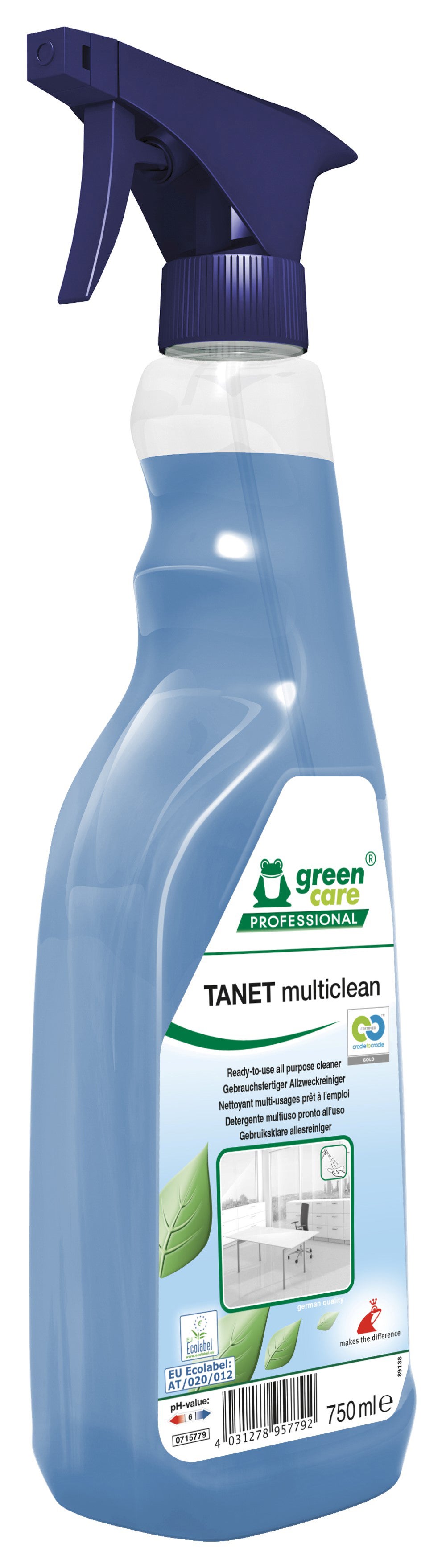 Allrengöringsmedel Tanet Multiclean 750 ml