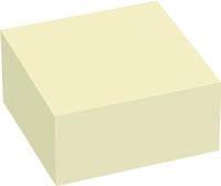Notiskub Mini 50x50 mm gul