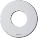 Lock cirkelformat hål 180 vit