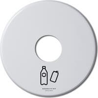 Lock Alu och Pet cirkelfor vit