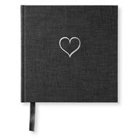 Anteckningsbok Paperstyle Event Edition Heart Black