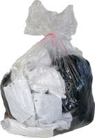 Tvättsäck Vattenlöslig 60 liter 25 st/fp