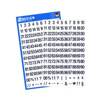 Etikett 5mm 00–99 252/fp