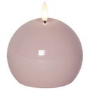 LED Blockljus Flamme Shine rosa