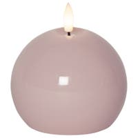 LED Blockljus Flamme Shine rosa