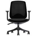 Kontorsstol Caen svart