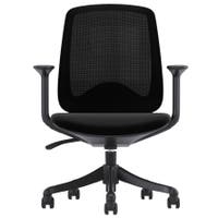 Kontorsstol Caen svart