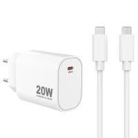 USB-C laddare 20W + USB-C-kabel