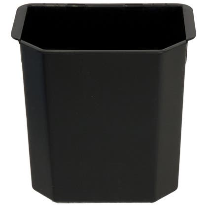 Plastinsats 9 liter svart