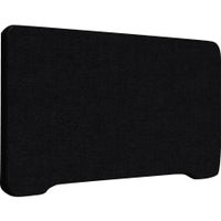 Bordsskärm Edge 1600 x 400 mm svart