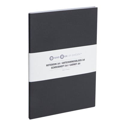 Anteckningsbok Bigso grå 2-pack Flera varianter