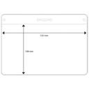 Plastficka A6 liggande