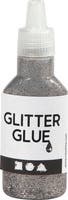 Glitterlim 25 ml silver