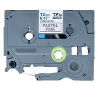 Märkband TZeMQE31 12 mm svart/rosa