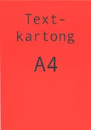 Kartong A4 flour röd 25 st/fp