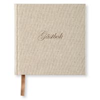 Gästbok Paperstyle Rough linen