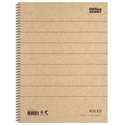 Kollegieblock Recycle A4 linjerad