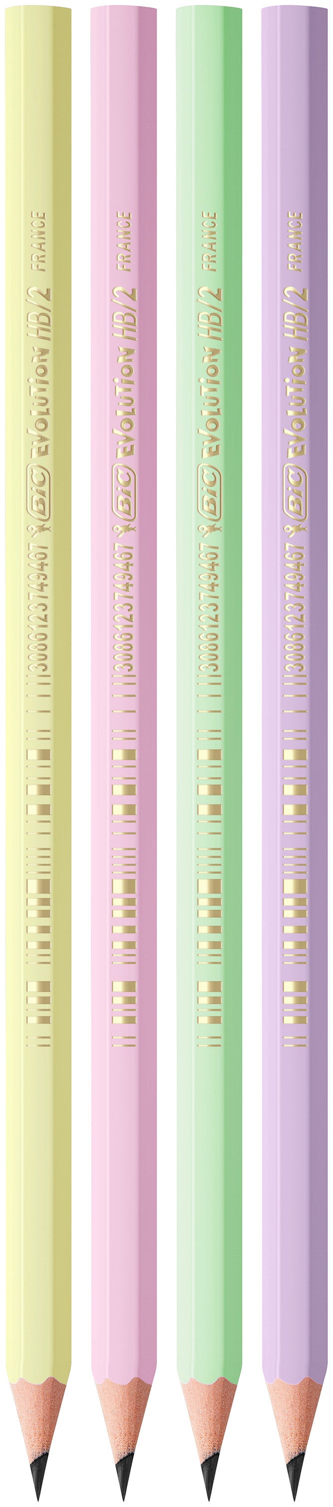 Blyertspenna Evolution Pastell