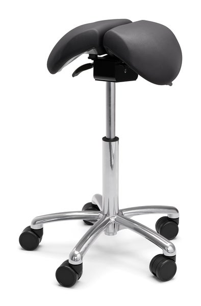 Sadelstol Polo Split Standard svart