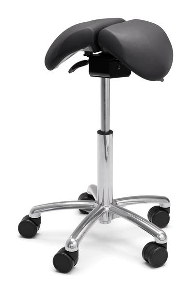 Sadelstol Polo Split Standard svart