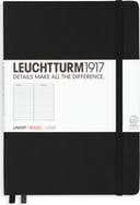 Anteckningsbok A5 linjerad Black