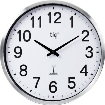 Väggklocka Radiostyrd Ø500 mm