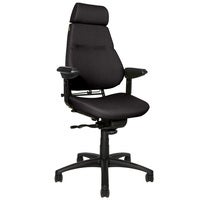 Kontorsstol Sverigestolen 814 Komplett svart