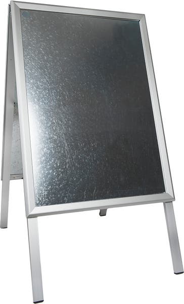 Gatuställ Alu-line 50 x 70 cm aluminium