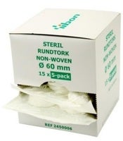 Rundtork ø40mm steril 15x5/fp