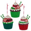 Temadekoration Cupcake Osorterade färger