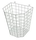 Papperskorg Tråd 24L vit