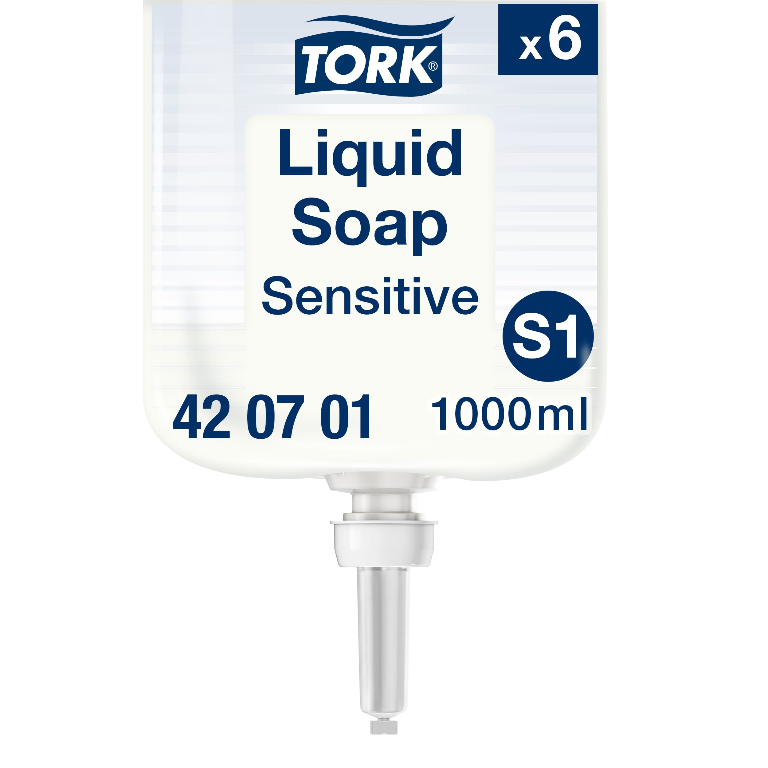Handtvätt/flytande tvål Tork Sensitive S1 1 liter