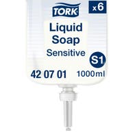 Handtvätt/flytande tvål Tork Sensitive S1 1 liter
