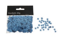 Bordskonfetti Stjärnor blå