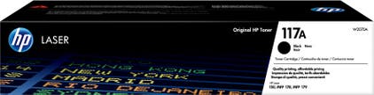 Toner HP 117A W2070A 1k sv