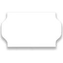 Prismärkningsetikett 32x19 mm G2 vit 5 rullar