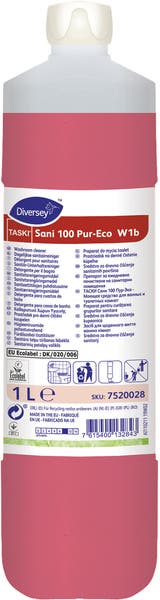 Sanitetsrengöringsmedel Taski Sani 100 Pur-Eco 1 liter